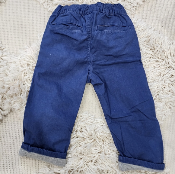 Gap, two, 2T boys fully lined pants blue and Camo (EUC) - Picture 7 of 10